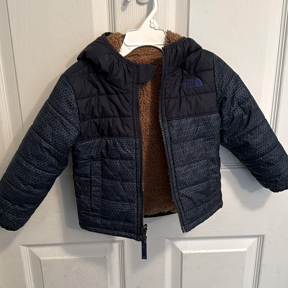 North Face Toddler Reversible Teddy coat